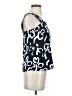 J.Crew 365 100% Polyester Floral Graphic Blue Sleeveless Blouse Size 00 - photo 4