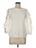 Tibi 100% Cotton Ivory 3/4 Sleeve Blouse Size 0 - photo 1