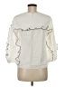 Tibi 100% Cotton Ivory 3/4 Sleeve Blouse Size 0 - photo 2