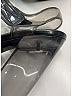 Prada Silver Black Ankle Strap Lucite Heel Sandals Size EU 38 - photo 5