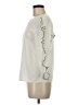 Tibi 100% Cotton Ivory 3/4 Sleeve Blouse Size 0 - photo 5