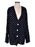 Barrie Stevens Polka Dots Black Kimono Size M - photo 1
