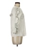 Tibi 100% Cotton Ivory 3/4 Sleeve Blouse Size 0 - photo 4