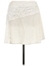 Topshop 100% Polyester Ivory Casual Skirt Size 8 - photo 1