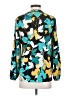 Calvin Klein Teal Long Sleeve Blouse Size S - photo 2