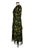 Lush 100% Polyester Floral Yellow Casual Dress Size M - photo 5
