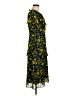 Lush 100% Polyester Floral Yellow Casual Dress Size M - photo 4