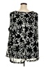 Lane Bryant 100% Polyester Black Sleeveless Blouse Size 26 - 28 Plus - photo 2