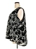 Lane Bryant 100% Polyester Black Sleeveless Blouse Size 26 - 28 Plus - photo 5