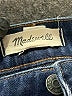 Madewell Chevron-herringbone Blue Jeans Size 26 waist - photo 4