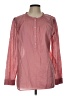 Talbots 100% Cotton Pink Long Sleeve Blouse Size L - photo 1