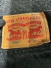 Levi's 100% Cotton Chevron-herringbone Black Jeans Size 29 waist - photo 7