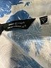 Unique Spectrum 100% Cotton Print Blue 3/4 Sleeve Button-Down Shirt Size L - photo 7