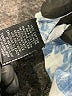 Unique Spectrum 100% Cotton Print Blue 3/4 Sleeve Button-Down Shirt Size L - photo 8