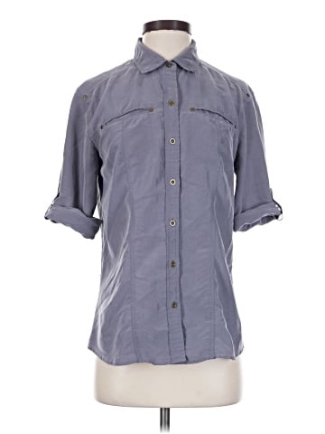 Calvin Klein 3/4 Sleeve Button-Down Shirt (view 1)