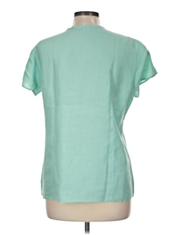 Eileen Fisher Short Sleeve Blouse (view 2)