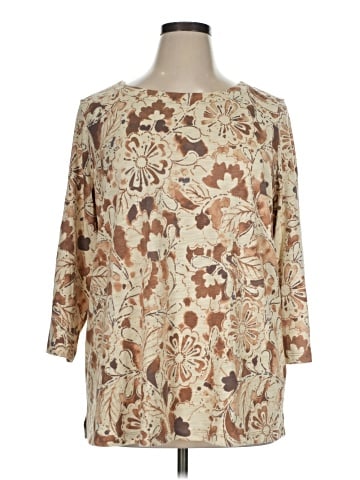 Belle By Kim Gravel 3/4 Sleeve Blouse (view 1)