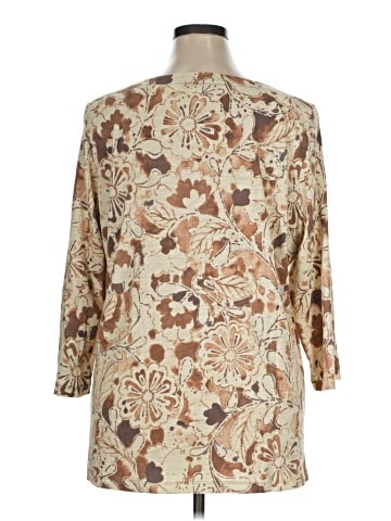 Belle By Kim Gravel 3/4 Sleeve Blouse (view 2)