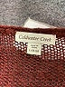 Coldwater Creek Metallic Burgundy Pullover Sweater Size 14 - photo 7