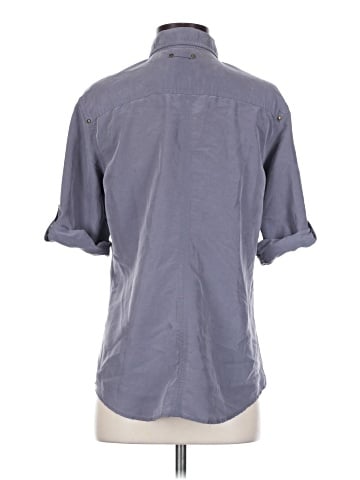 Calvin Klein 3/4 Sleeve Button-Down Shirt (view 2)