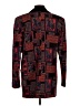 Limited Edition 100% Polyester Print Red Blazer Size 2 (petite) - photo 2