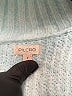 Pilcro Blue Turtleneck Sweater Size S - photo 7