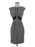 Max and Cleo Houndstooth Gray Cocktail Dress Size 4 - photo 1