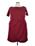 Jules Burgundy Cocktail Dress Size 3X - photo 1