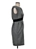 Max and Cleo Houndstooth Gray Cocktail Dress Size 4 - photo 4