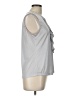 Christopher & Banks Gray Sleeveless Blouse Size L (petite) - photo 4