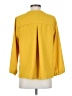 J.Crew 100% Polyester Yellow 3/4 Sleeve Blouse Size S - photo 2