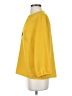 J.Crew 100% Polyester Yellow 3/4 Sleeve Blouse Size S - photo 5