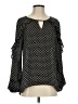 Downeast 100% Polyester Black 3/4 Sleeve Blouse Size S - photo 1