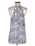 Express 100% Polyester Blue Tank Top Size M - photo 2