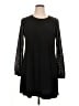MICHAEL Michael Kors Solid Black Casual Dress Size XL - photo 1