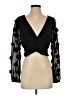 Zara Black 3/4 Sleeve Blouse Size S - photo 1