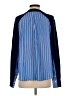 Tanya Taylor 100% Cotton Color Block Blue Pullover Sweater Size M - photo 2