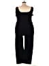 SPANX Solid Black Jumpsuit Size 3X Petite - photo 2