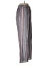 Pink Rose Stripes Gray Casual Pants Size M - photo 4
