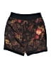 Nike 100% Polyester Floral Black Shorts Size XS - photo 1
