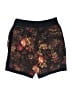 Nike 100% Polyester Floral Black Shorts Size XS - photo 2