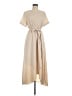 Roolee 100% Polyester Tan Casual Dress Size M - photo 1