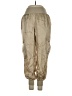 Cinq à Sept 100% Cupro Tan Cargo Pants Size S - photo 1