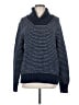 Orvis Chevron-herringbone Blue Pullover Sweater Size M - photo 1