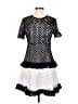 Few Moda 100% Polyester Polka Dots Black Cocktail Dress Size M - photo 1