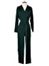 Assorted Brands Solid Green Jumpsuit Size S - photo 1