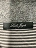 Laila Jayde Stripes Gray Short Sleeve T-Shirt Size L (estimated) - photo 7