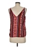 Peyton Jensen 100% Polyester Red Sleeveless Blouse Size M - photo 2