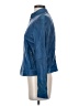 Banana Republic 100% Leather Blue Leather Jacket Size S - photo 5