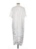 Unbranded 100% Polyester White Casual Dress Size M - photo 2